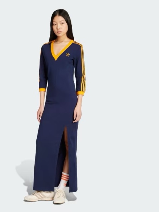 adidas Dresses & Skirts - Adidas 3 stripes maxi dress NWT